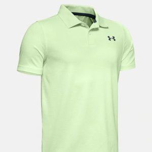 Phosphor Green UA 2.0 Performance Polo - Boys